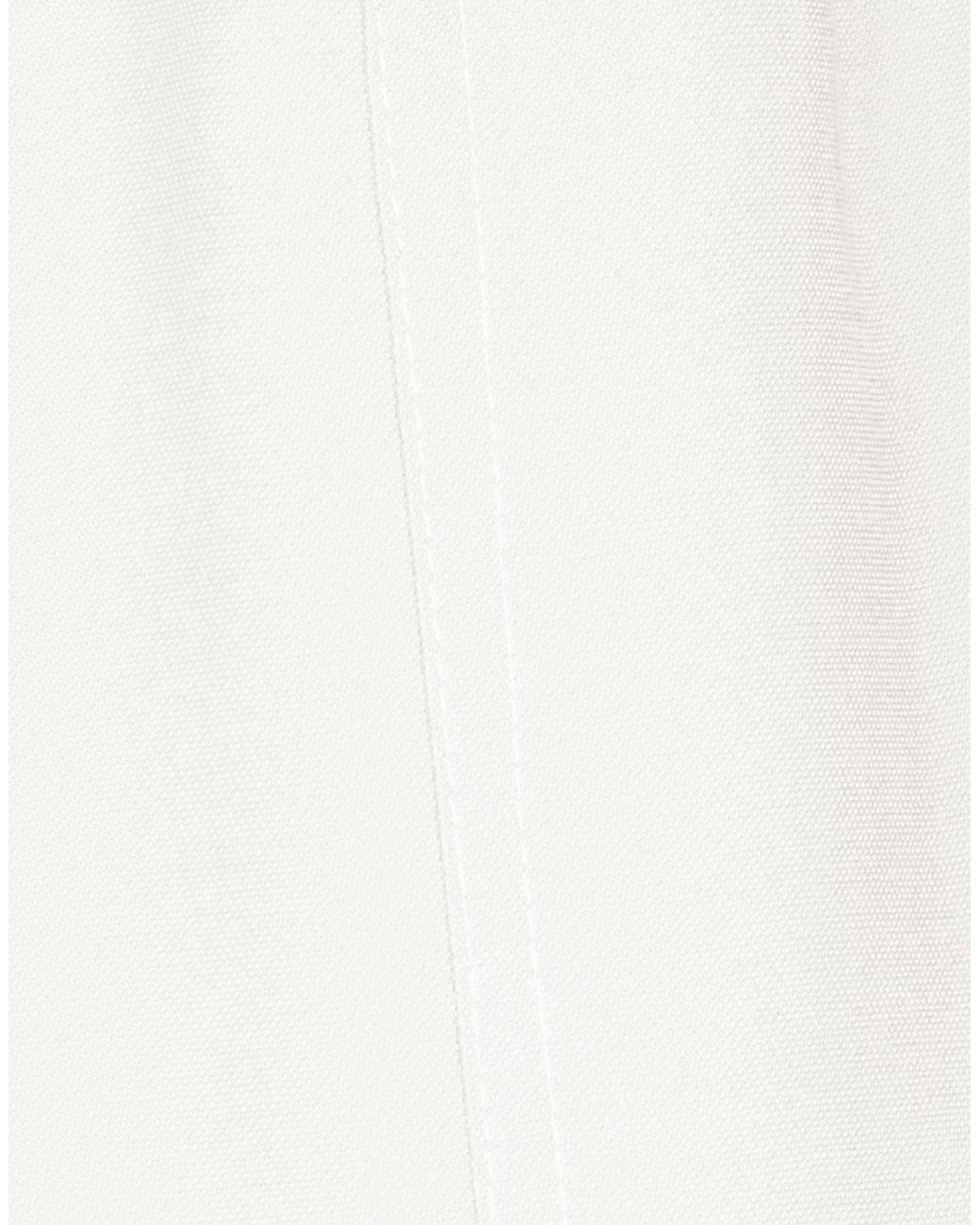 Soallure White Pants Viscose, Polyester