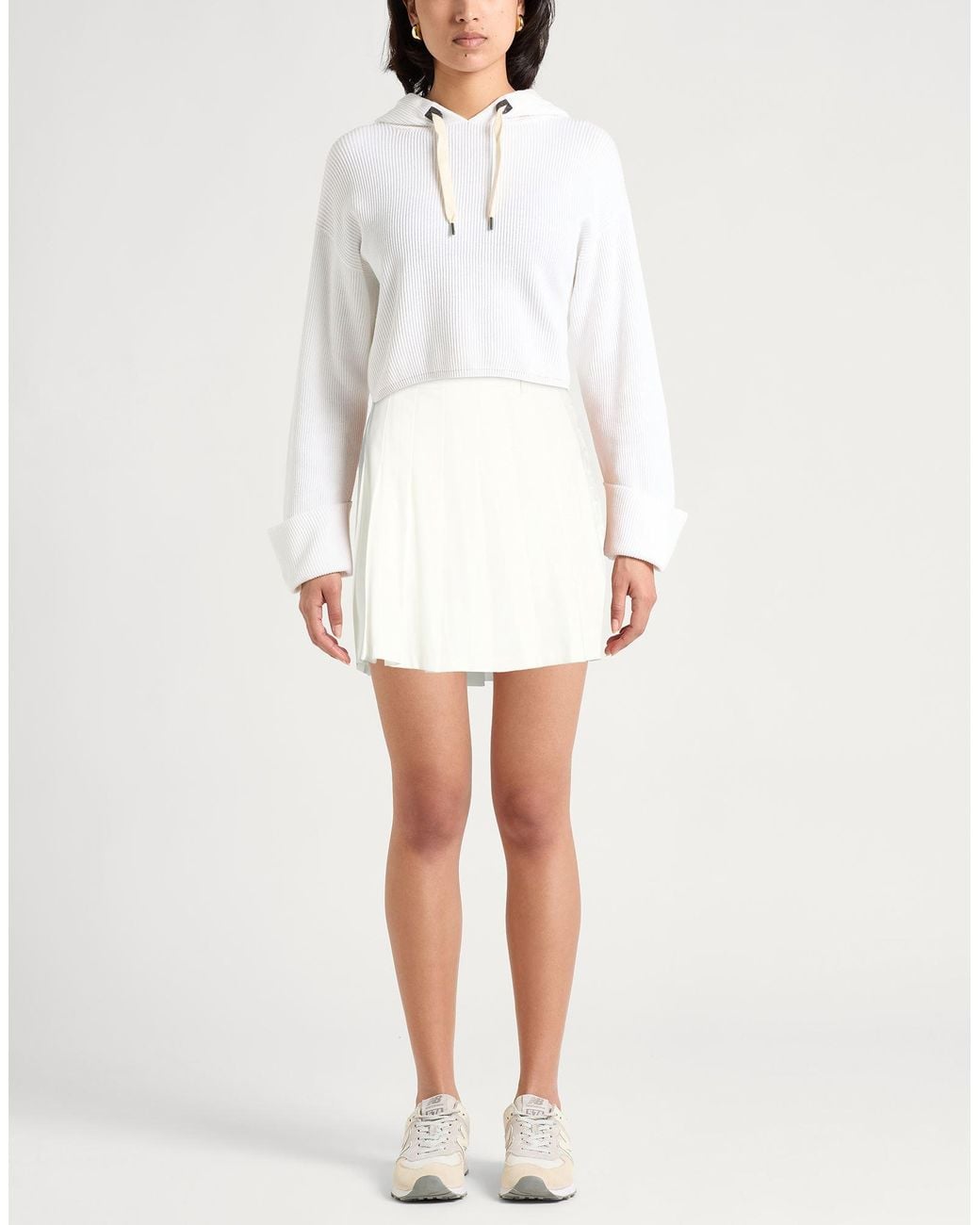 Peuterey White Mini Skirt