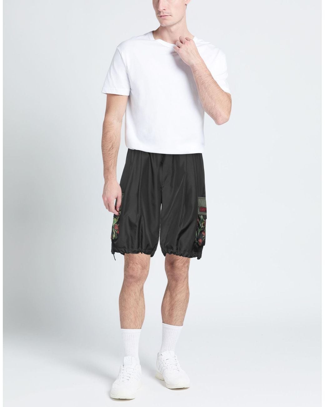 Dolce & Gabbana Gray Shorts & Bermuda Shorts for men