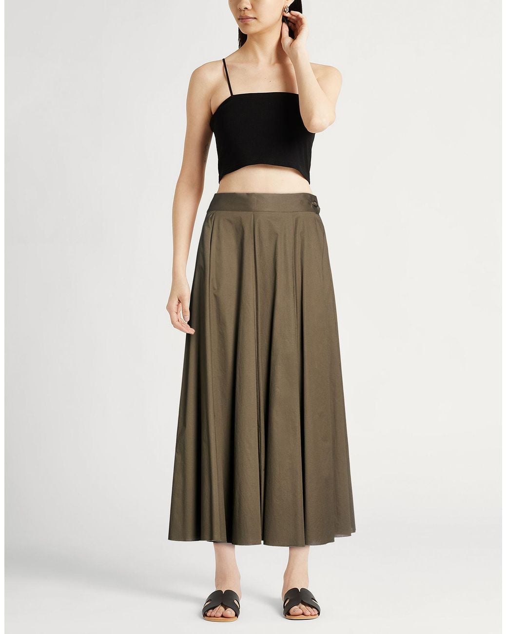 Fay Multicolor Midi Skirt