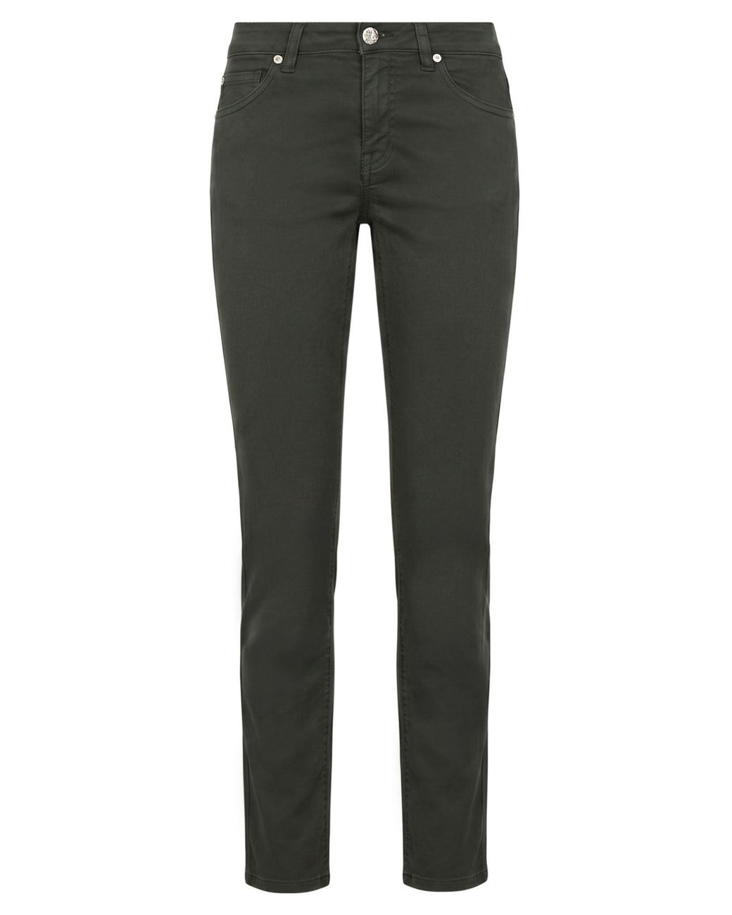 Jacob Cohen Gray Pants Cotton, Elastane