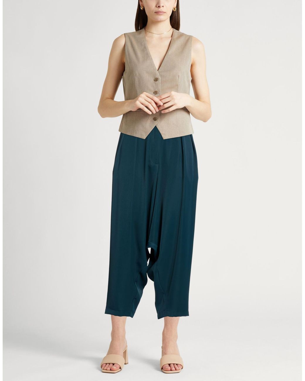 NU London Blue Pants Polyester