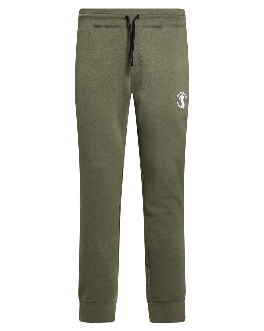 Bikkembergs Green Military Pants Cotton, Polyester, Lycra for men