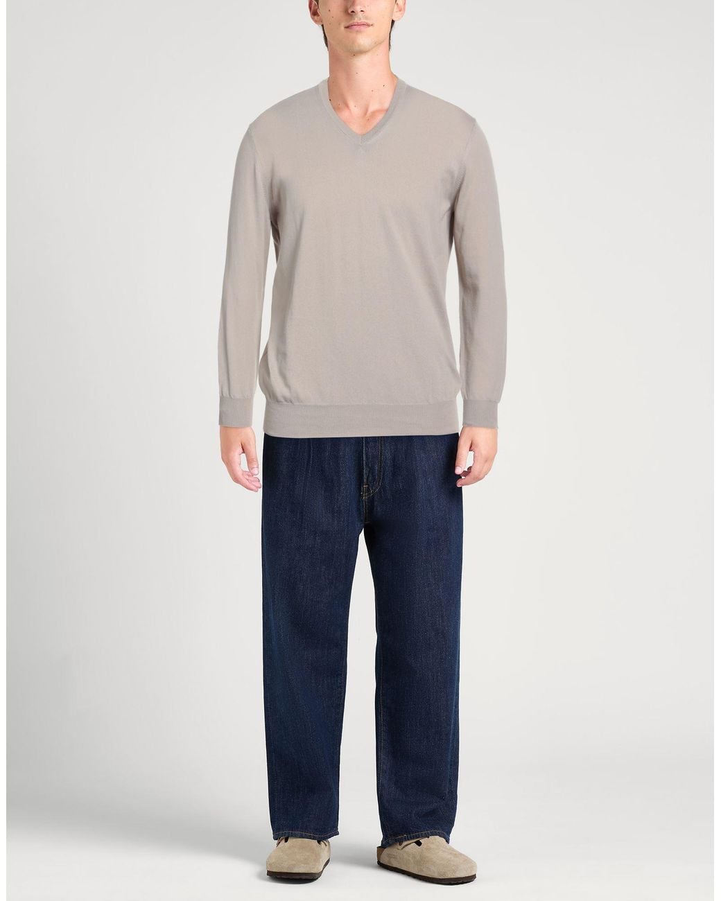 Pullover Kangra pour homme en coloris Gray