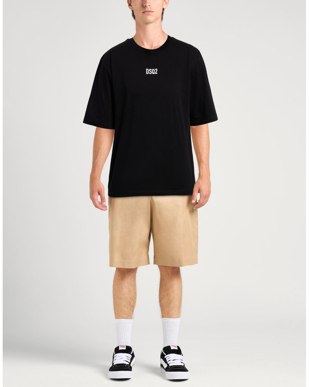 DSquared² Black T-Shirt for men
