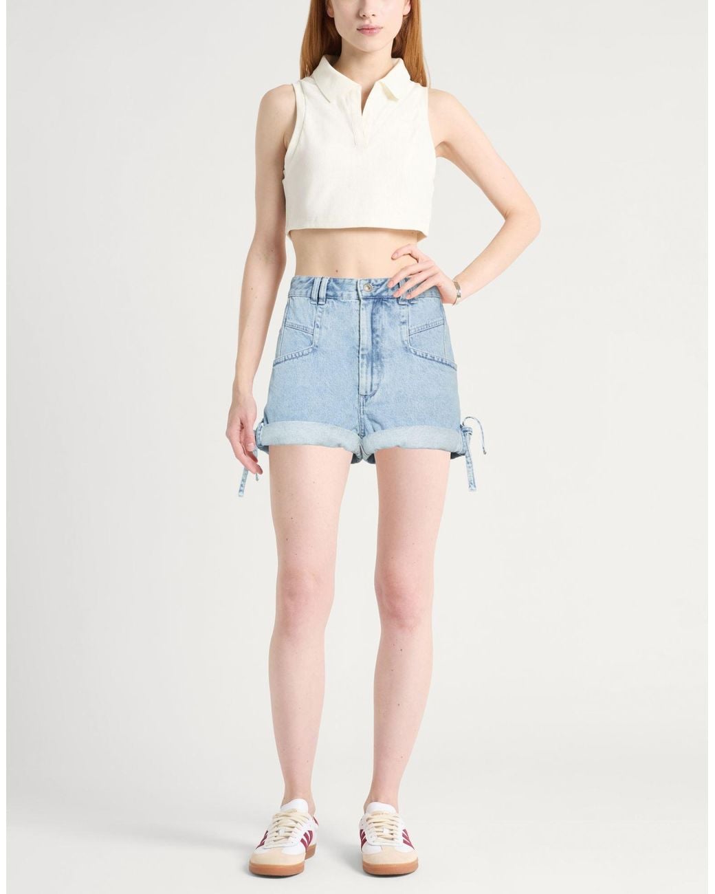 Isabel Marant Blue Denim Shorts