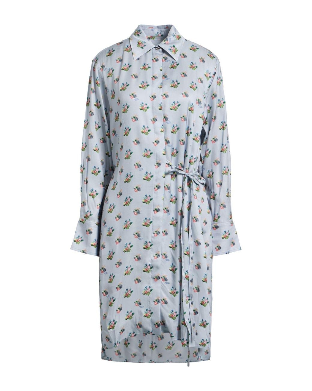 Maison Kitsuné Blue Mini Dress