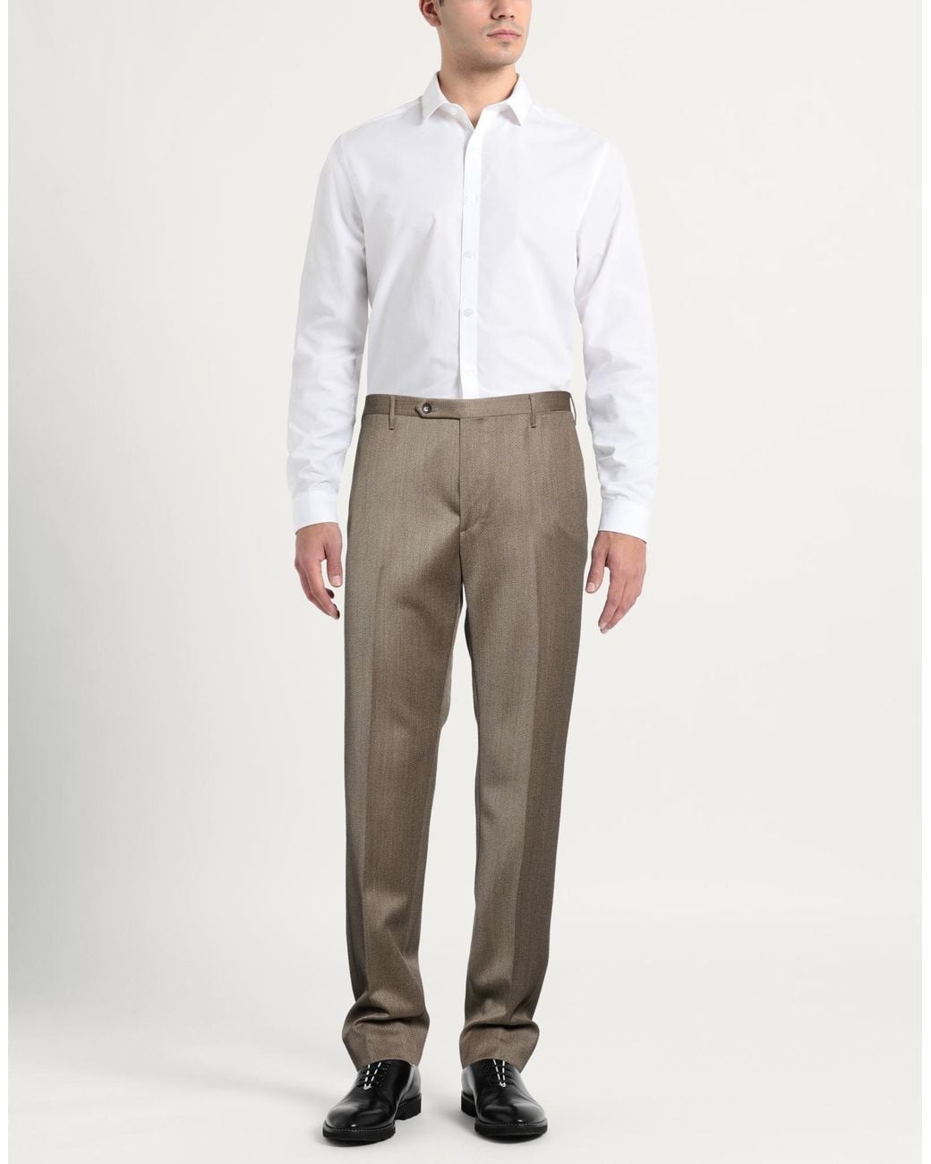 Rota Gray Pants Virgin Wool for men