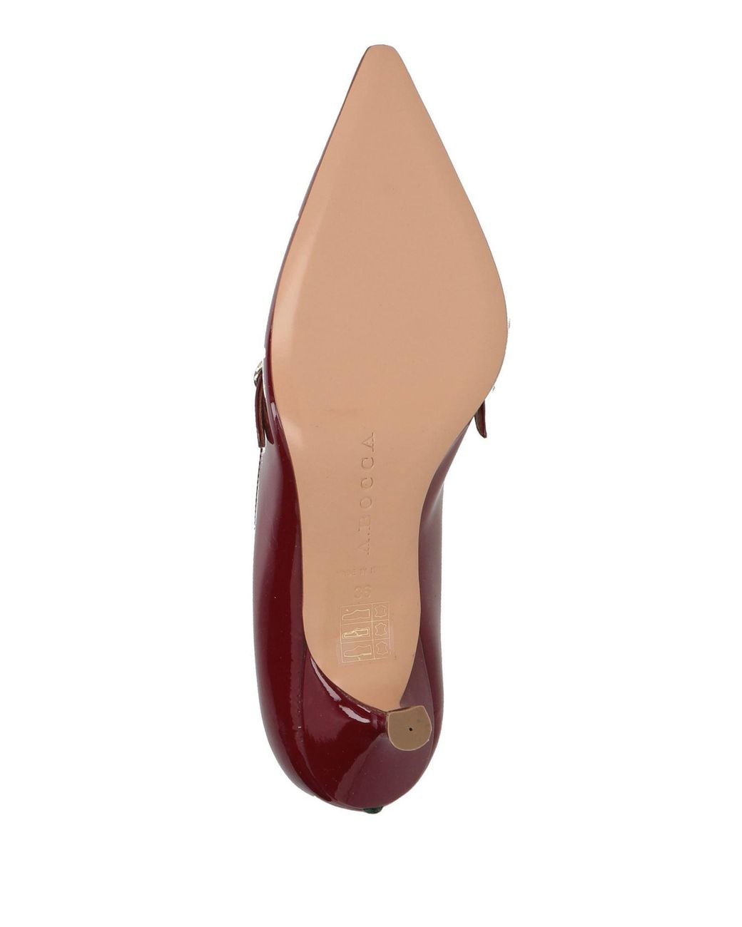 A.Bocca Red Pumps Leather