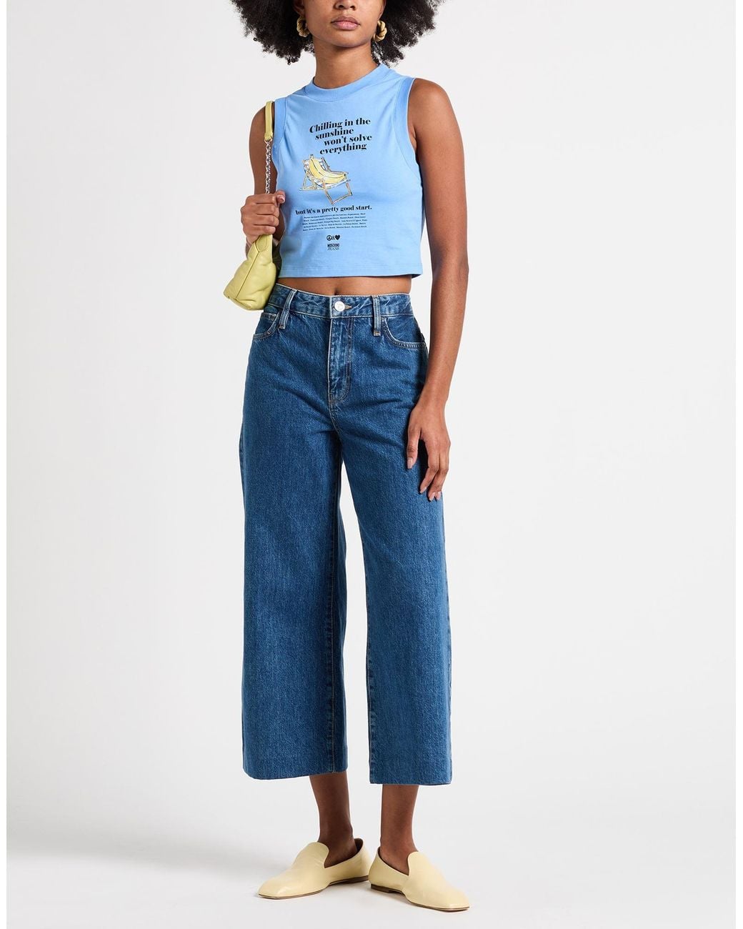 Moschino Blue T-Shirt Cotton