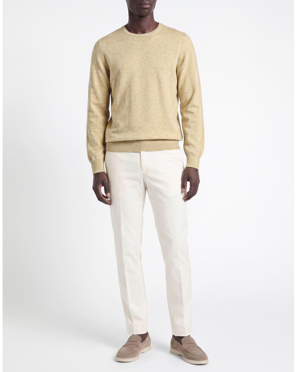 Gran Sasso Natural Sweater Cashmere for men