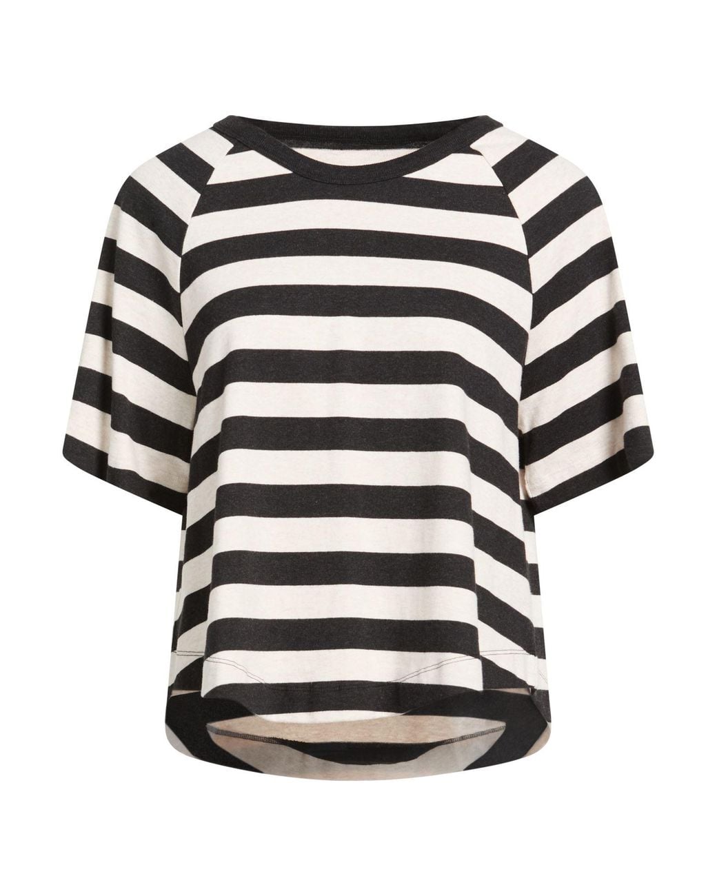 Majestic Filatures Black Charcoal T-Shirt Organic Cotton