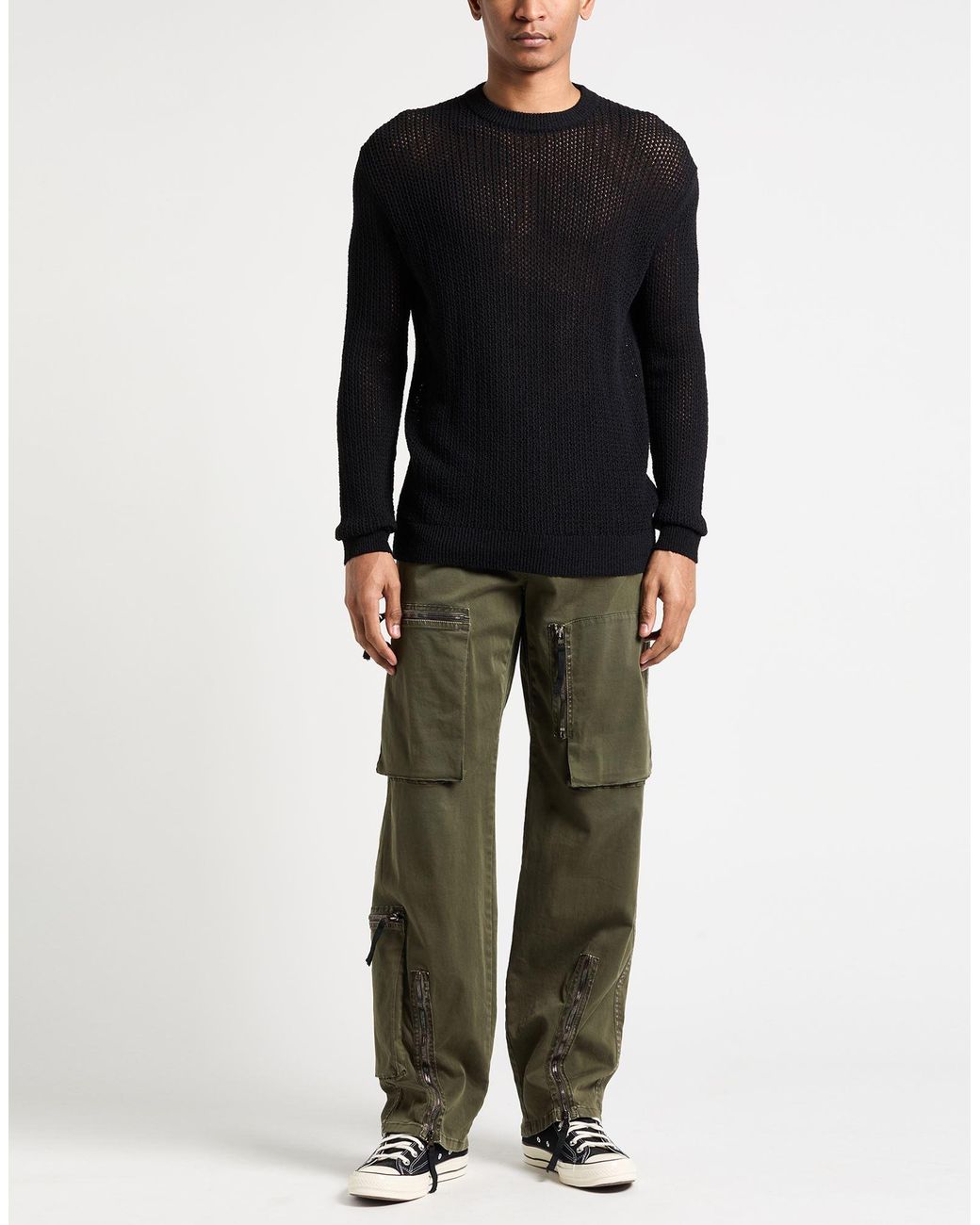 Roberto Collina Black Sweaters for men