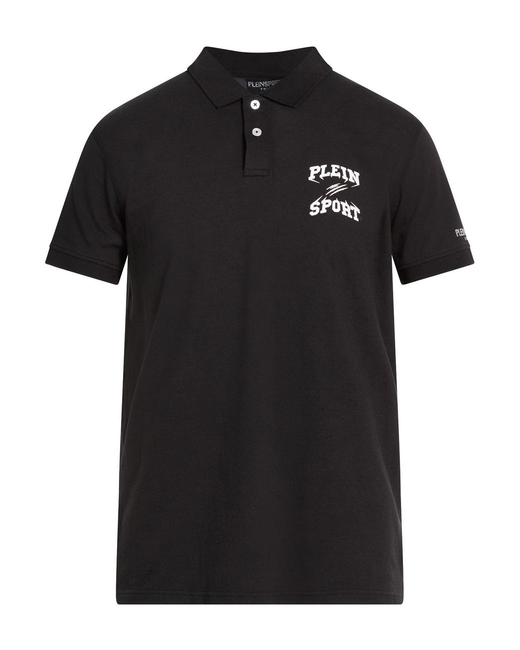 Philipp Plein Black Polo Shirts for men