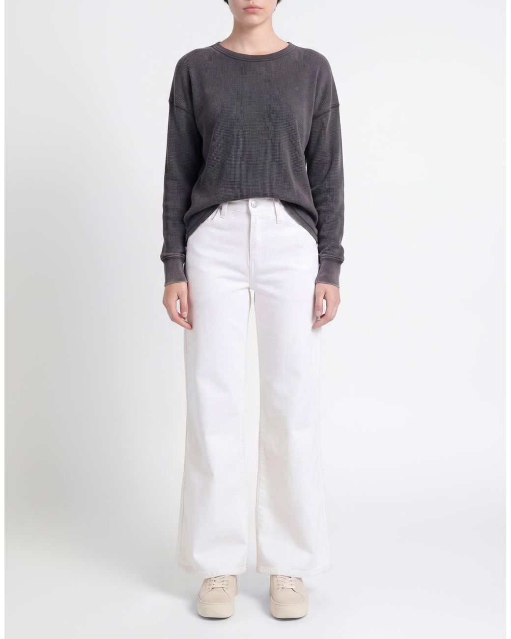 True Religion White Jeans Cotton, Elastane