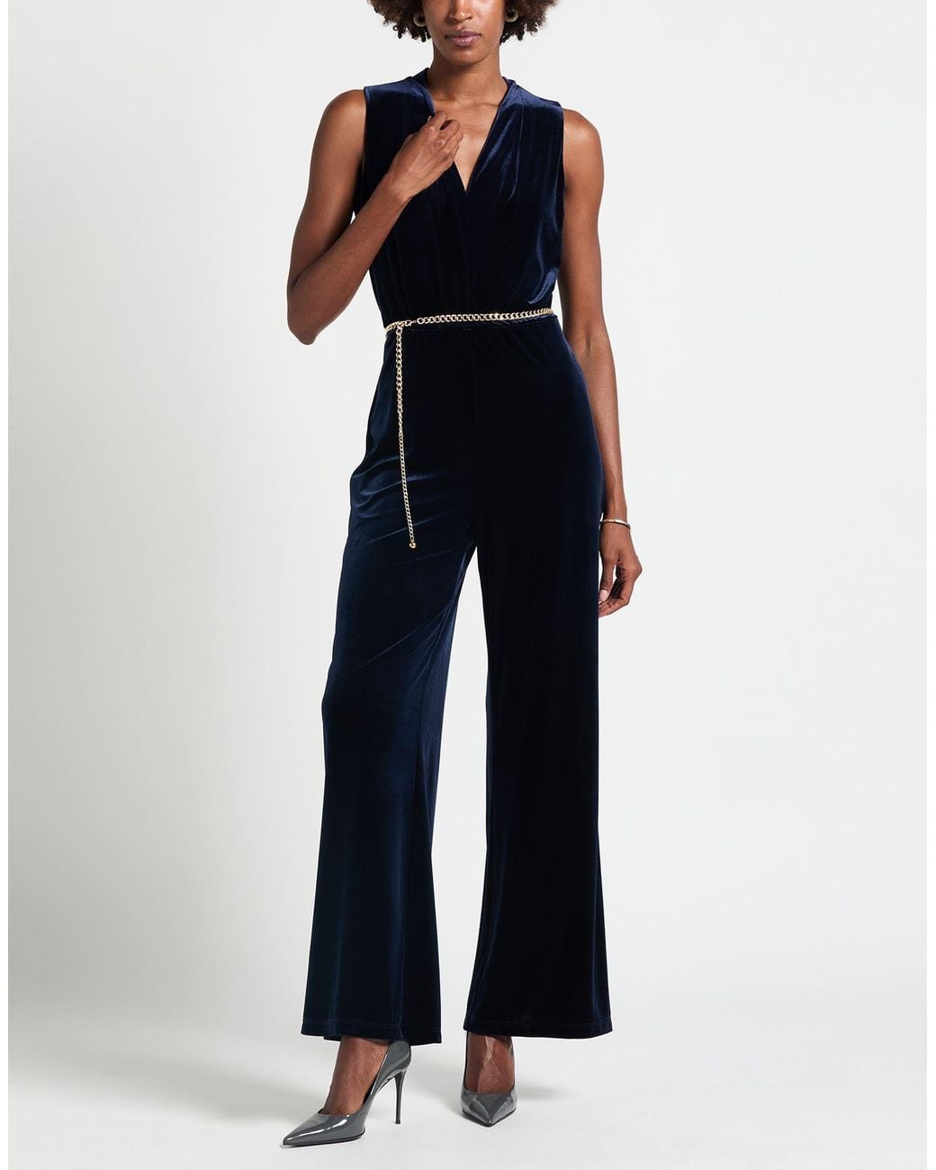 FRANK LYMAN Blue Jumpsuits