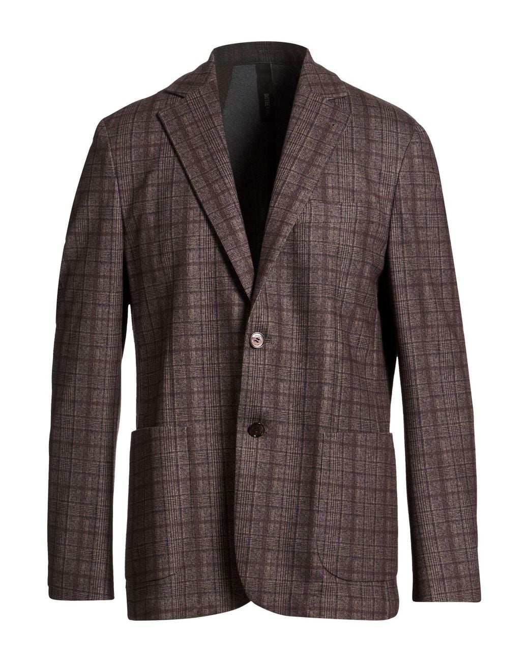DISTRETTO 12 Brown Blazers for men