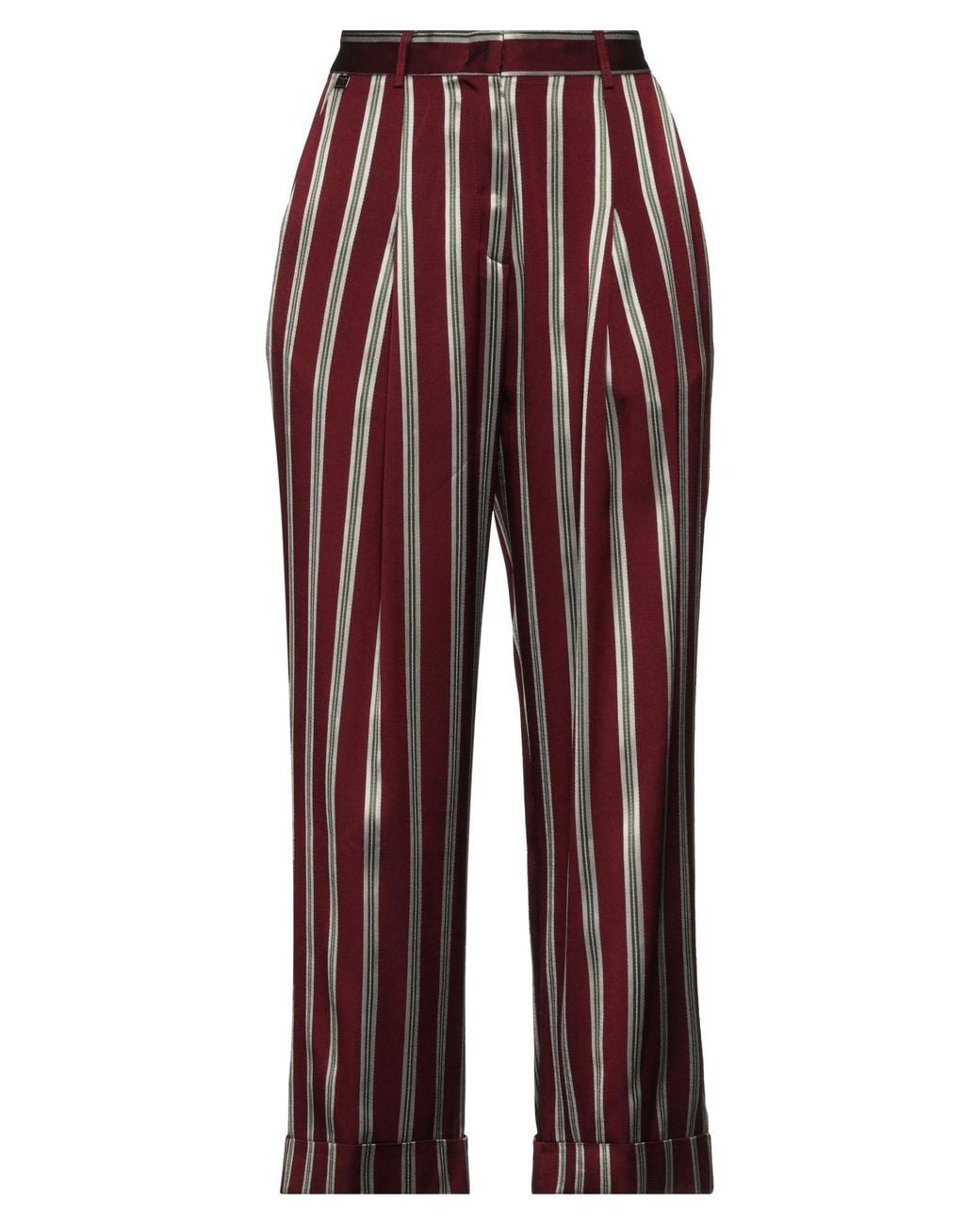Manila Grace Red Trouser
