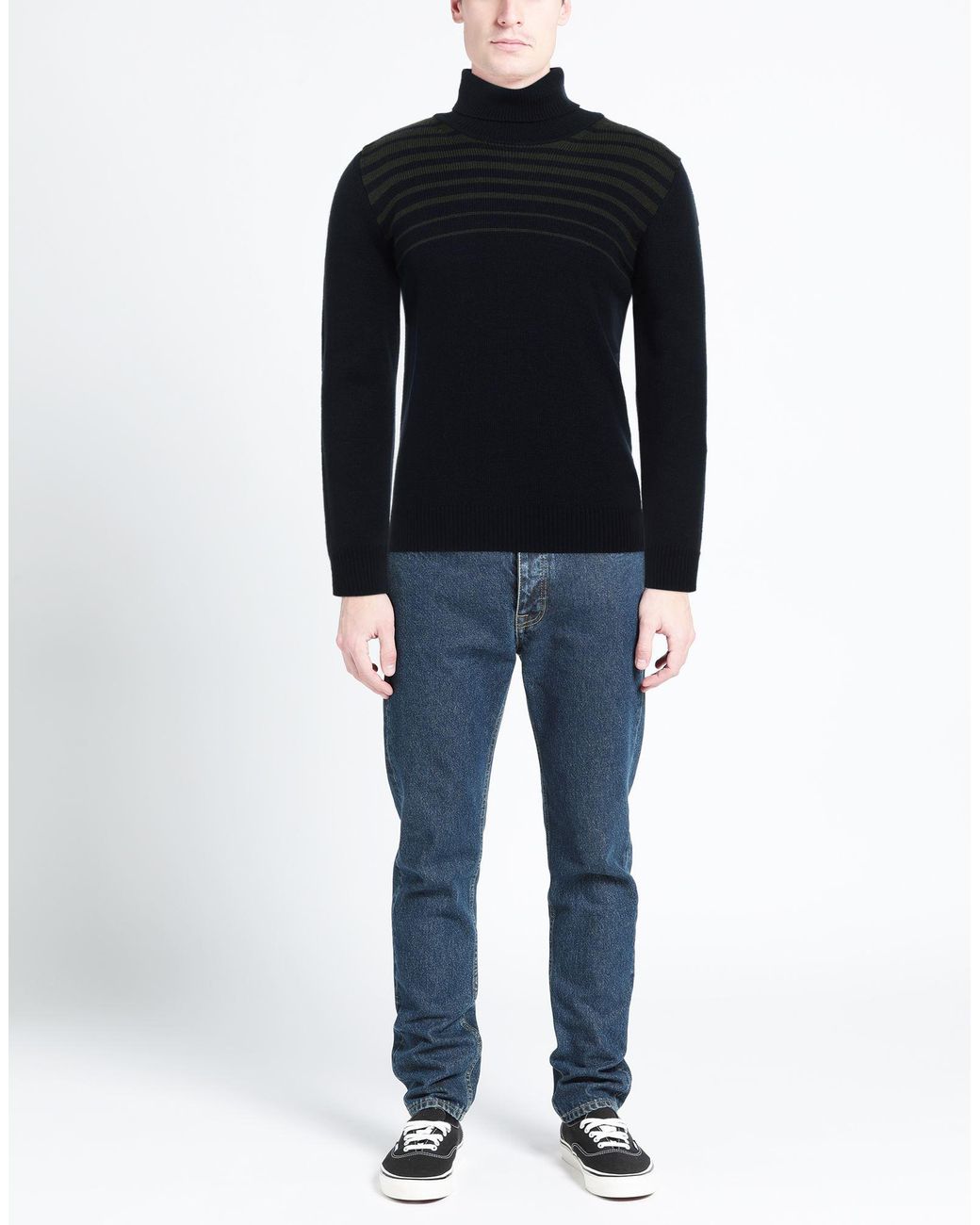 Tsd12 Blue Turtleneck Dralon for men