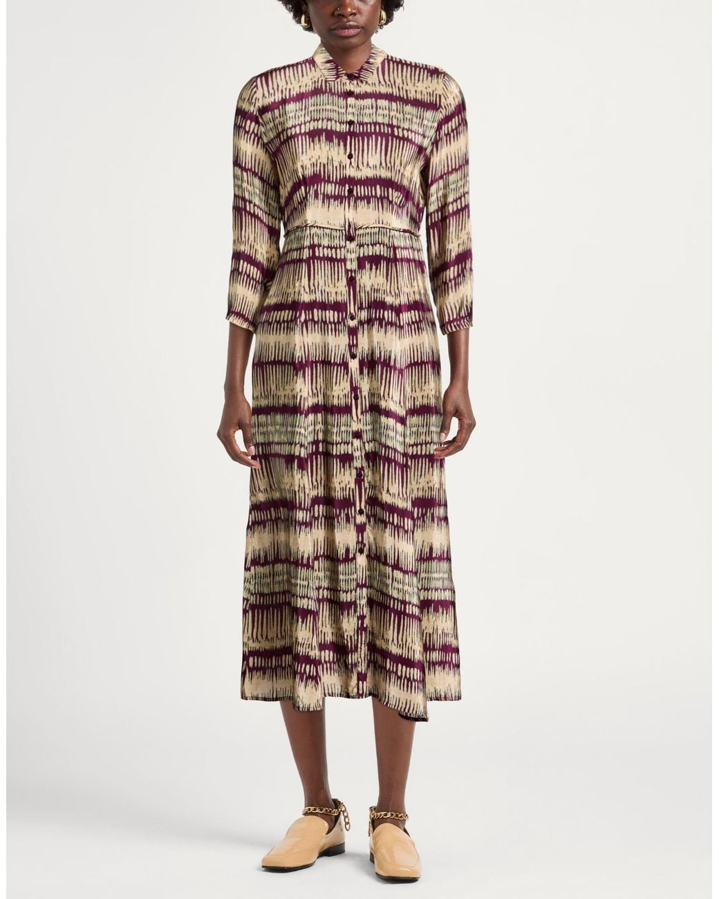 Ba&sh Red Midi Dress