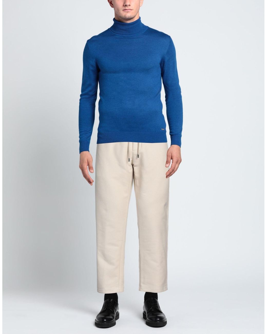 Dondup Natural Ivory Pants Cotton for men