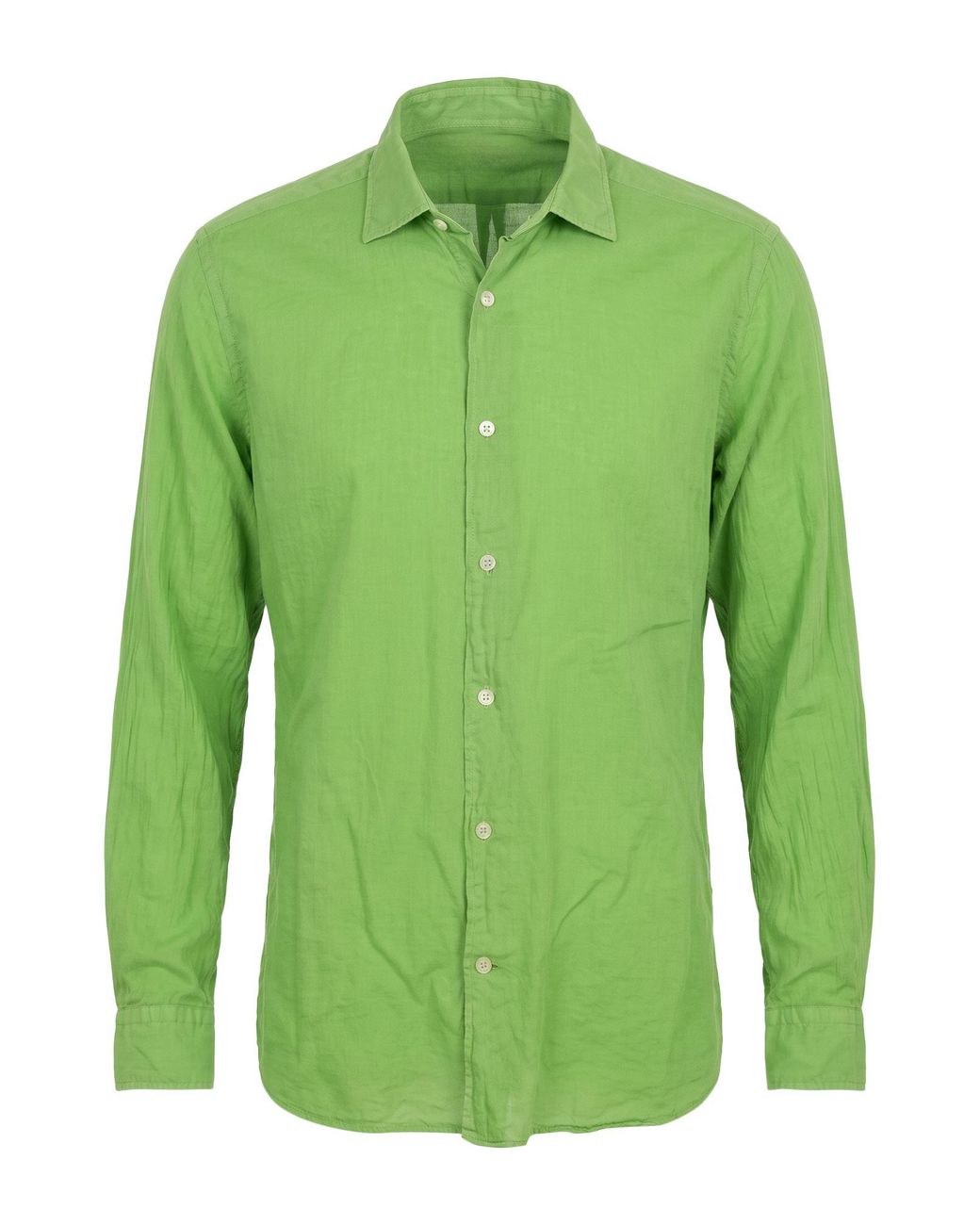 MASTRICAMICIAI Green Shirt Cotton for men