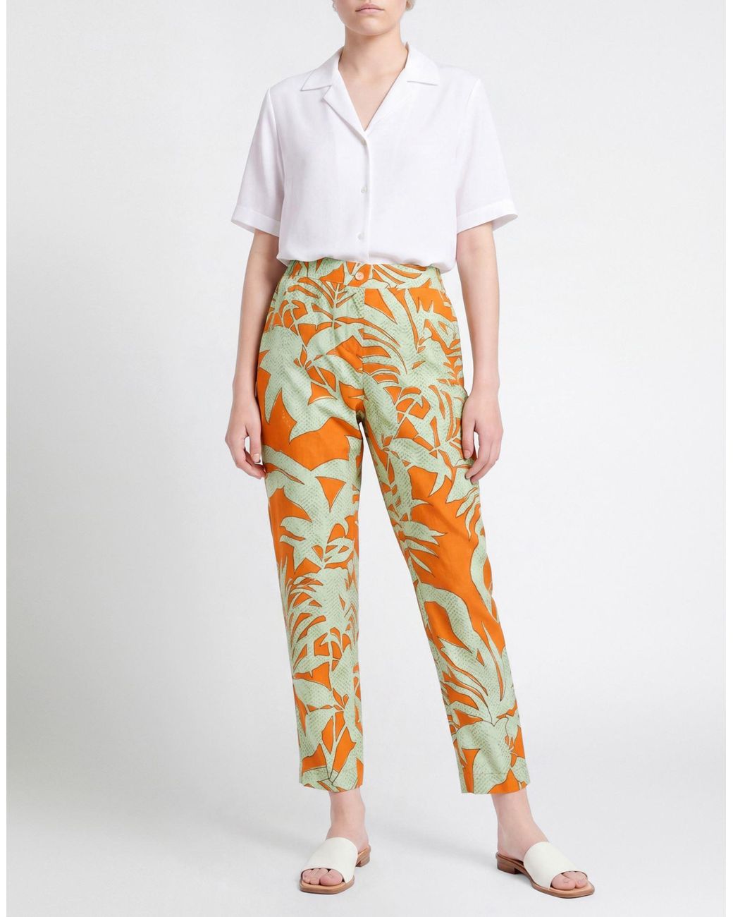 Ottod'Ame Orange Trouser