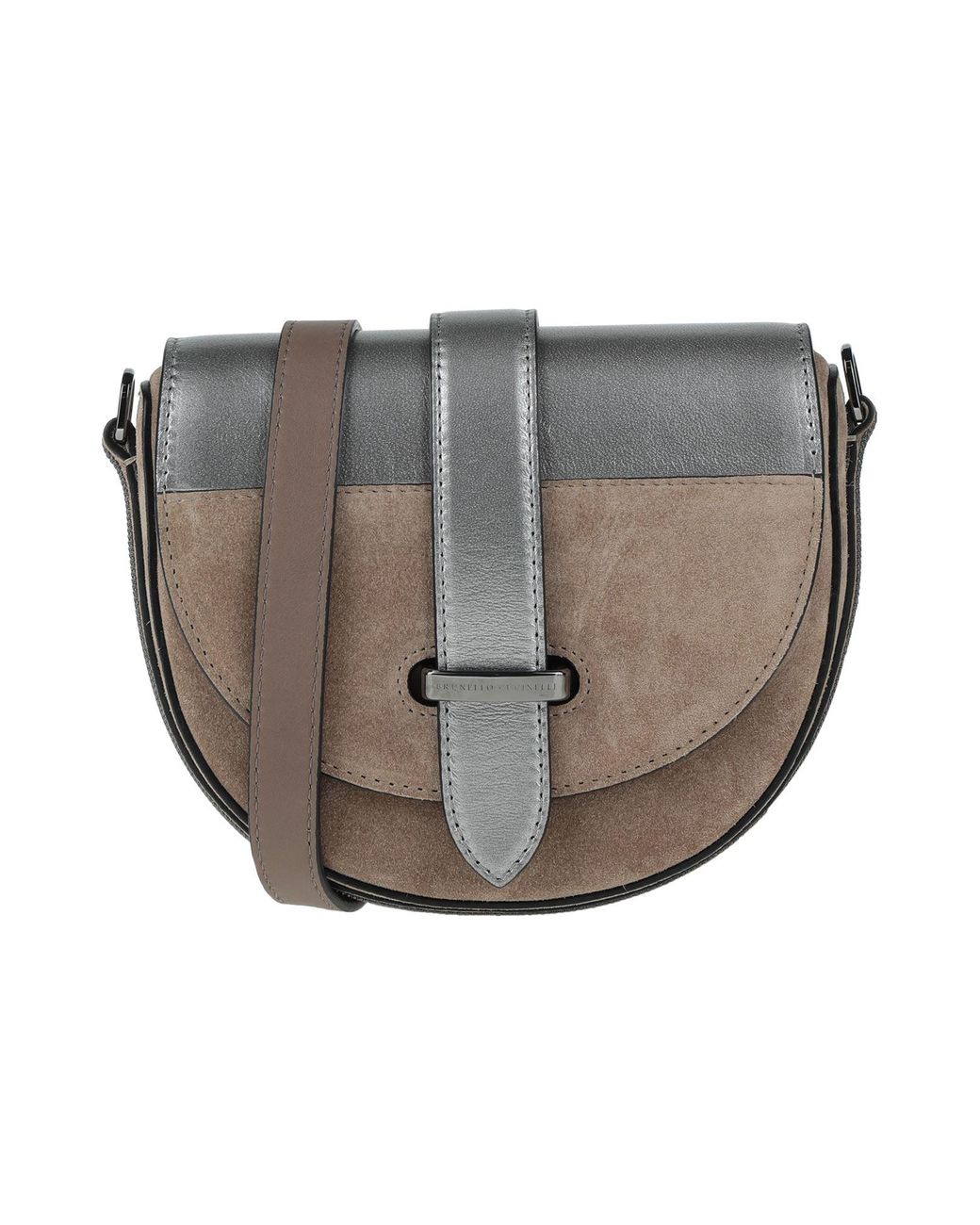 brunello cucinelli crossbody bolsa