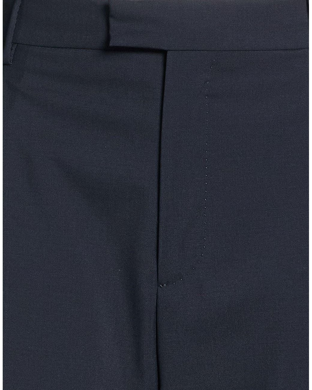 Berwich Blue Pants Virgin Wool, Elastane