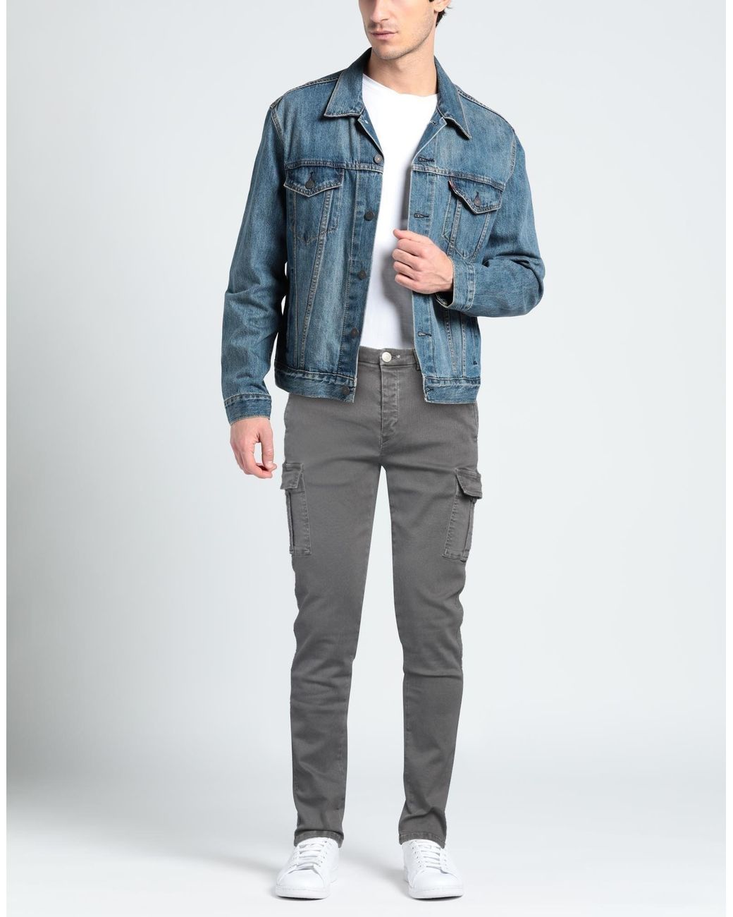 Tramarossa Gray Jeans for men