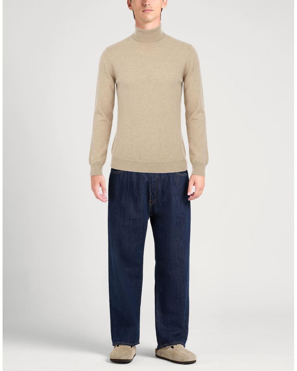 Col Roulé Alpha Studio pour homme en coloris Natural
