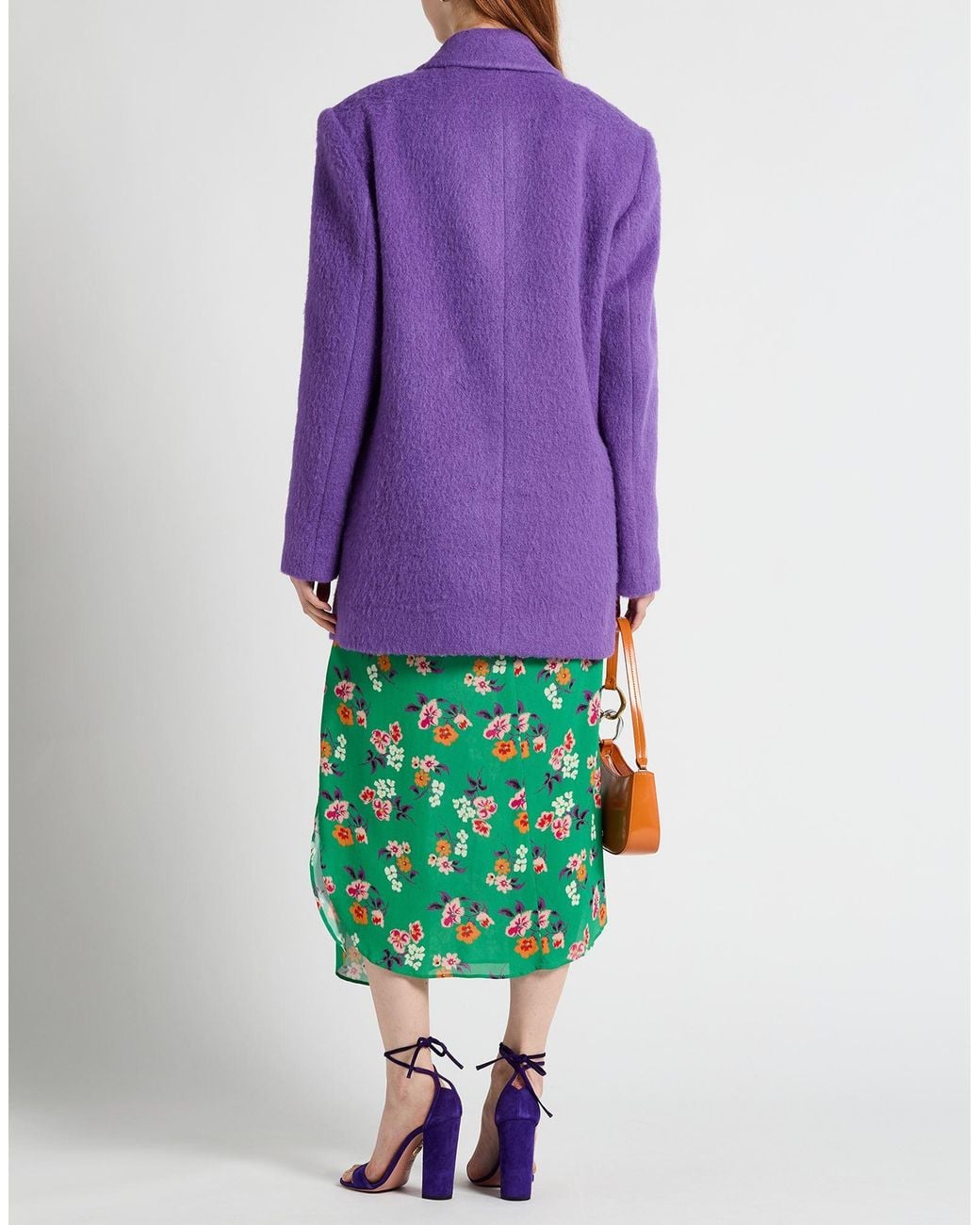 MSGM Purple Coat