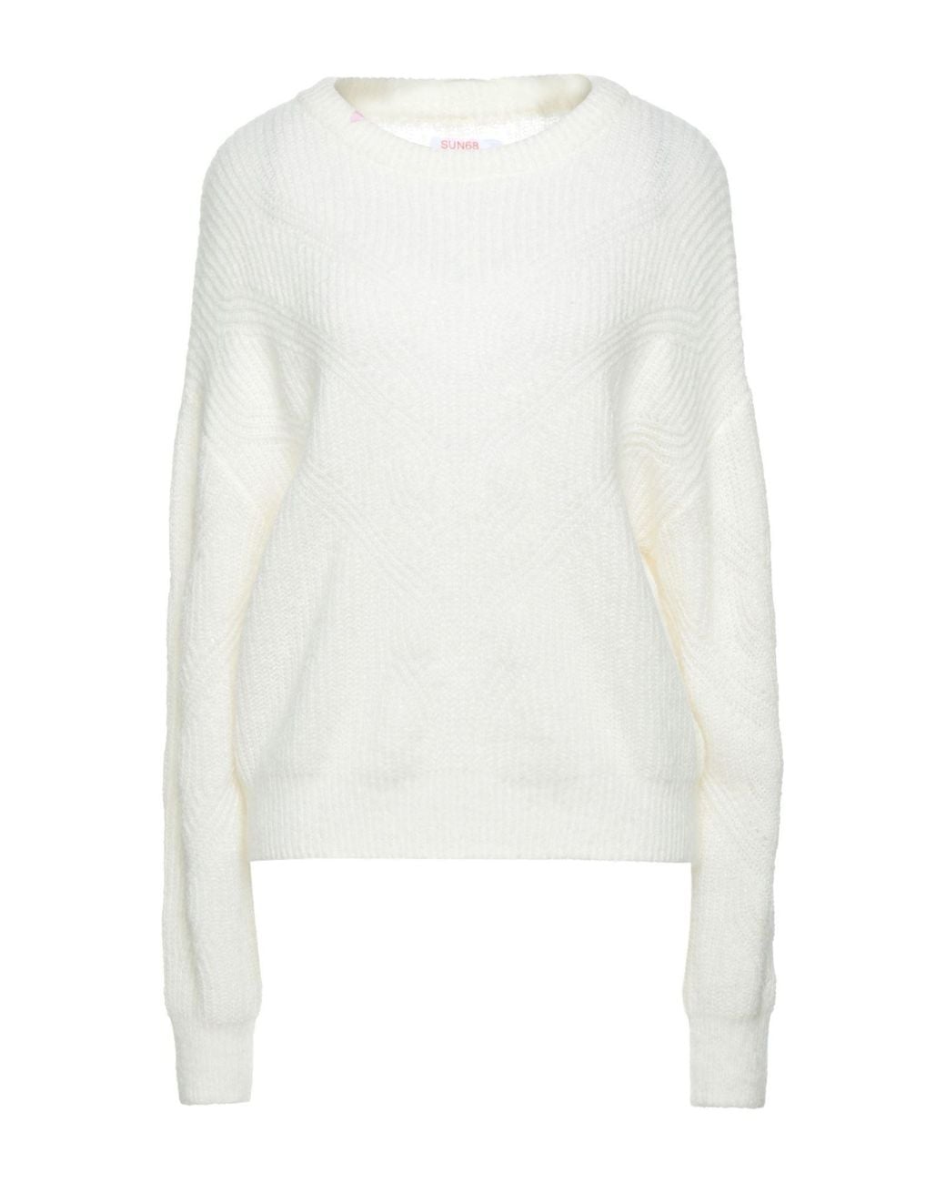 Sun 68 White Pullover