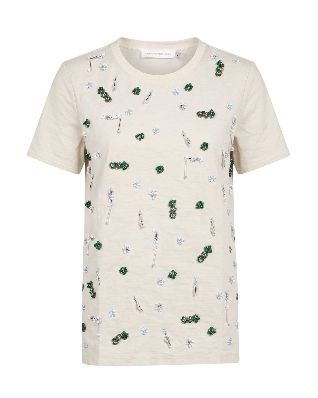 Christopher Esber Natural T-Shirt Cotton