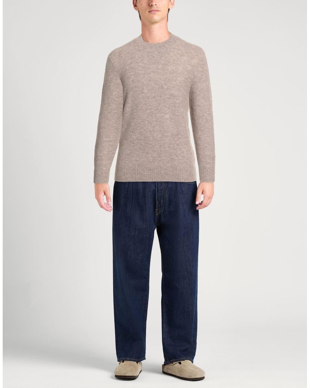 Ballantyne Gray Jumper for men