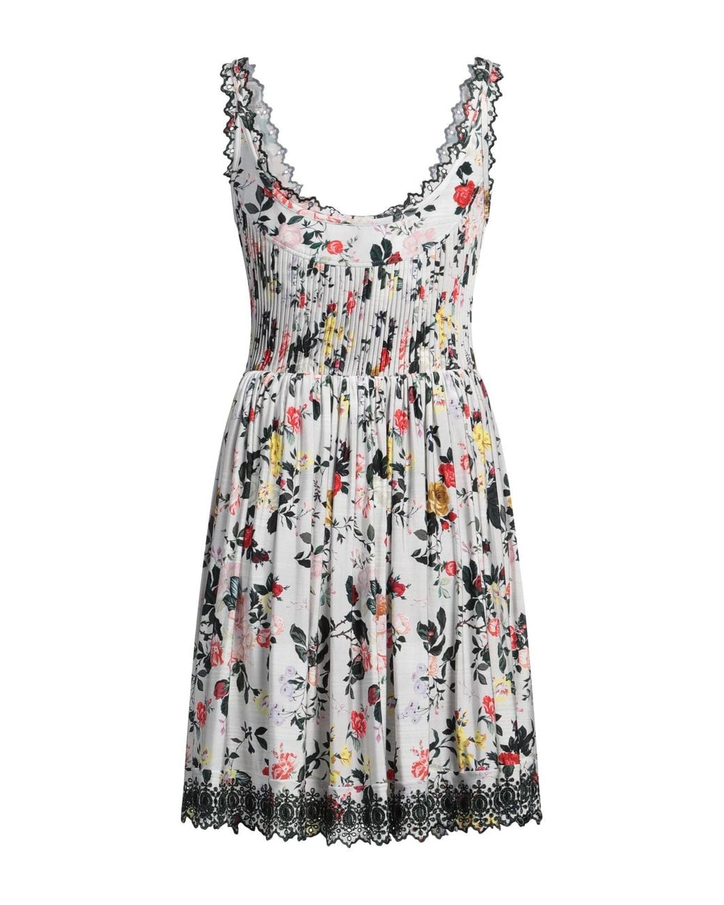 Rabanne White Mini Dress Polyamide, Elastane