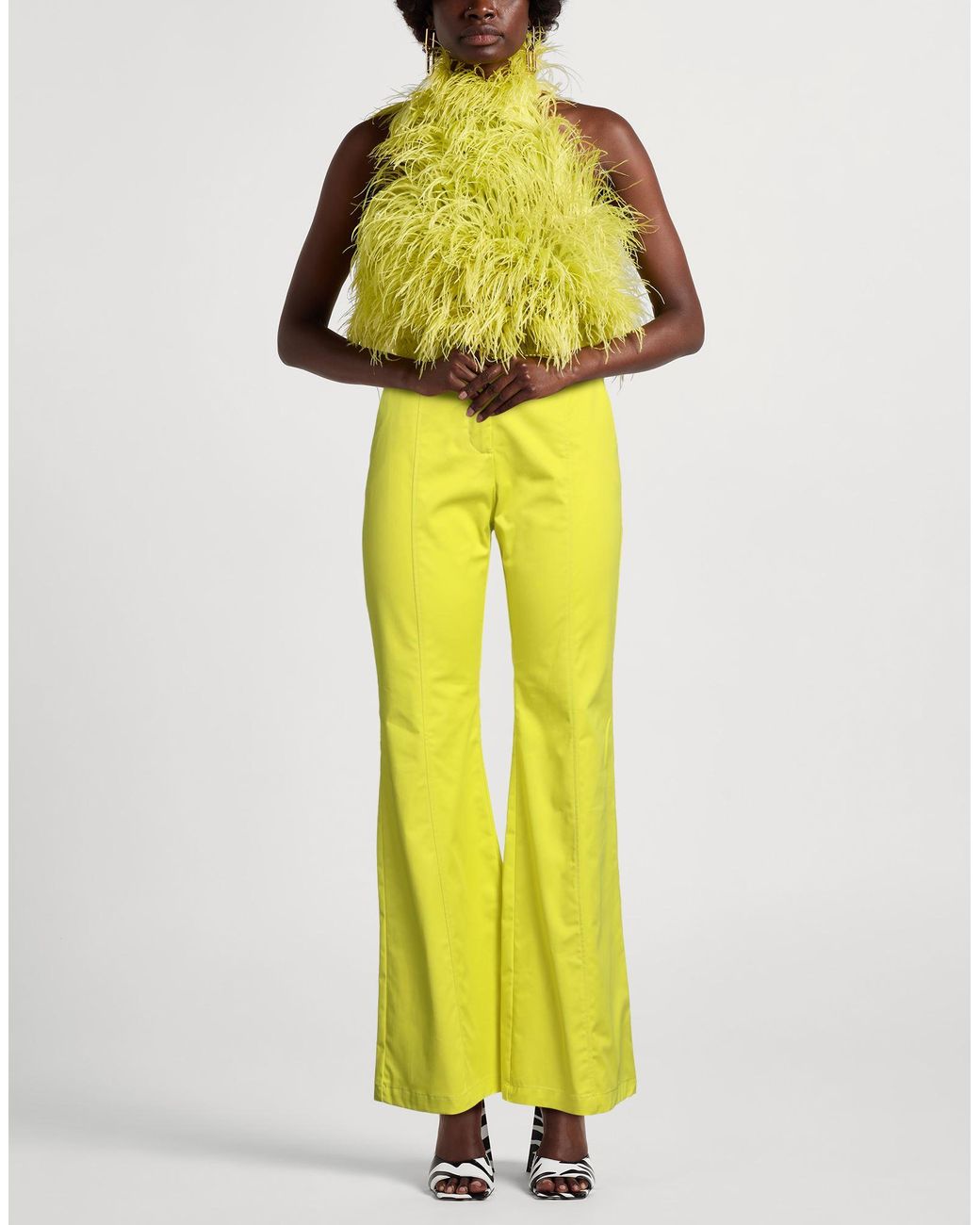 Pantalon MAX&Co. en coloris Yellow