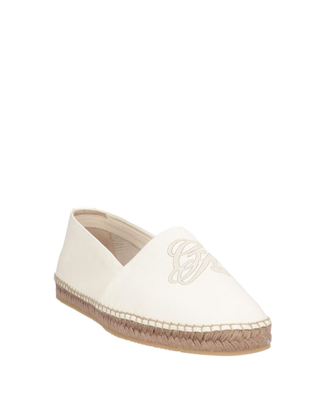 Giorgio Armani White Loafers Lambskin for men