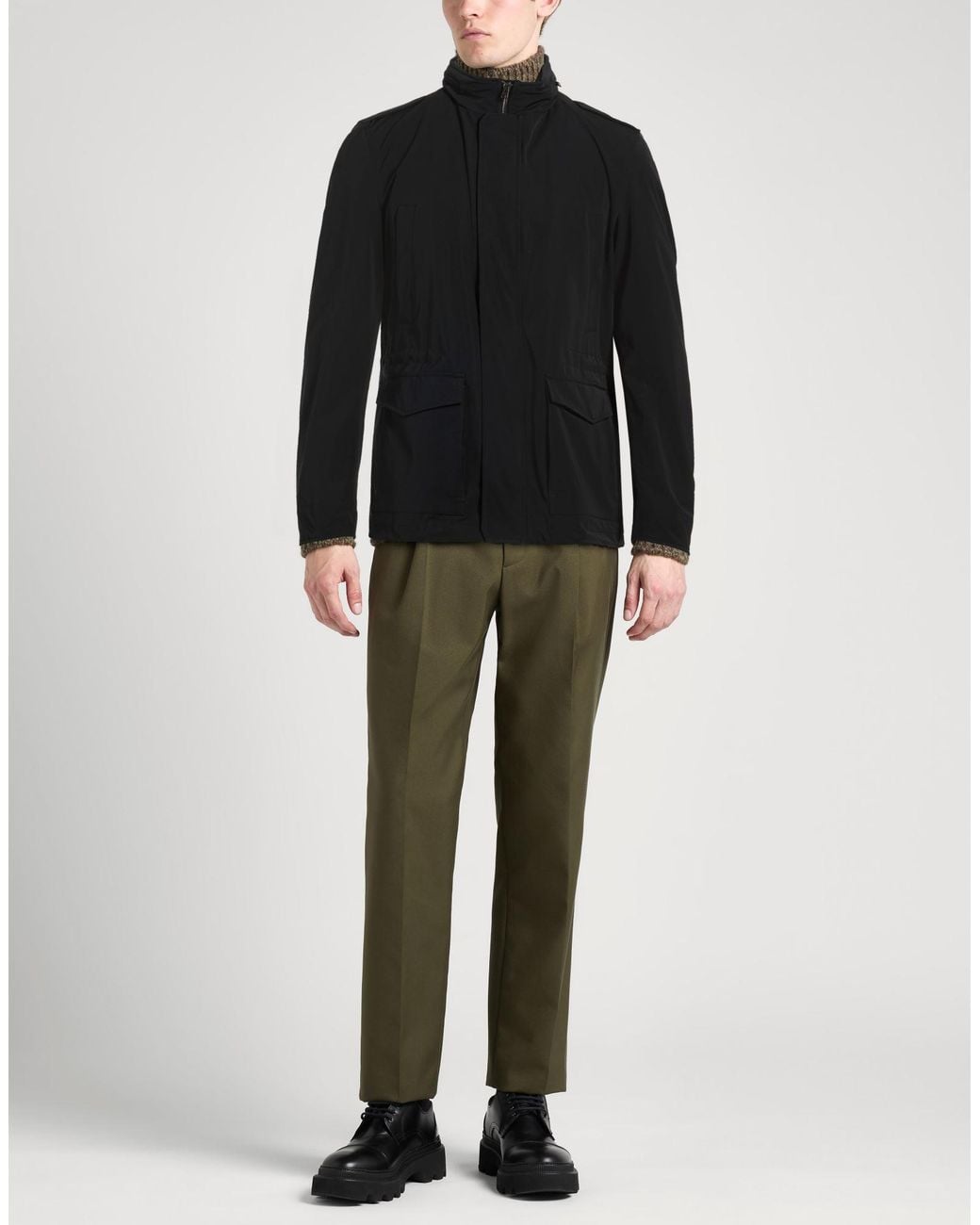 Herno Black Jackets for men