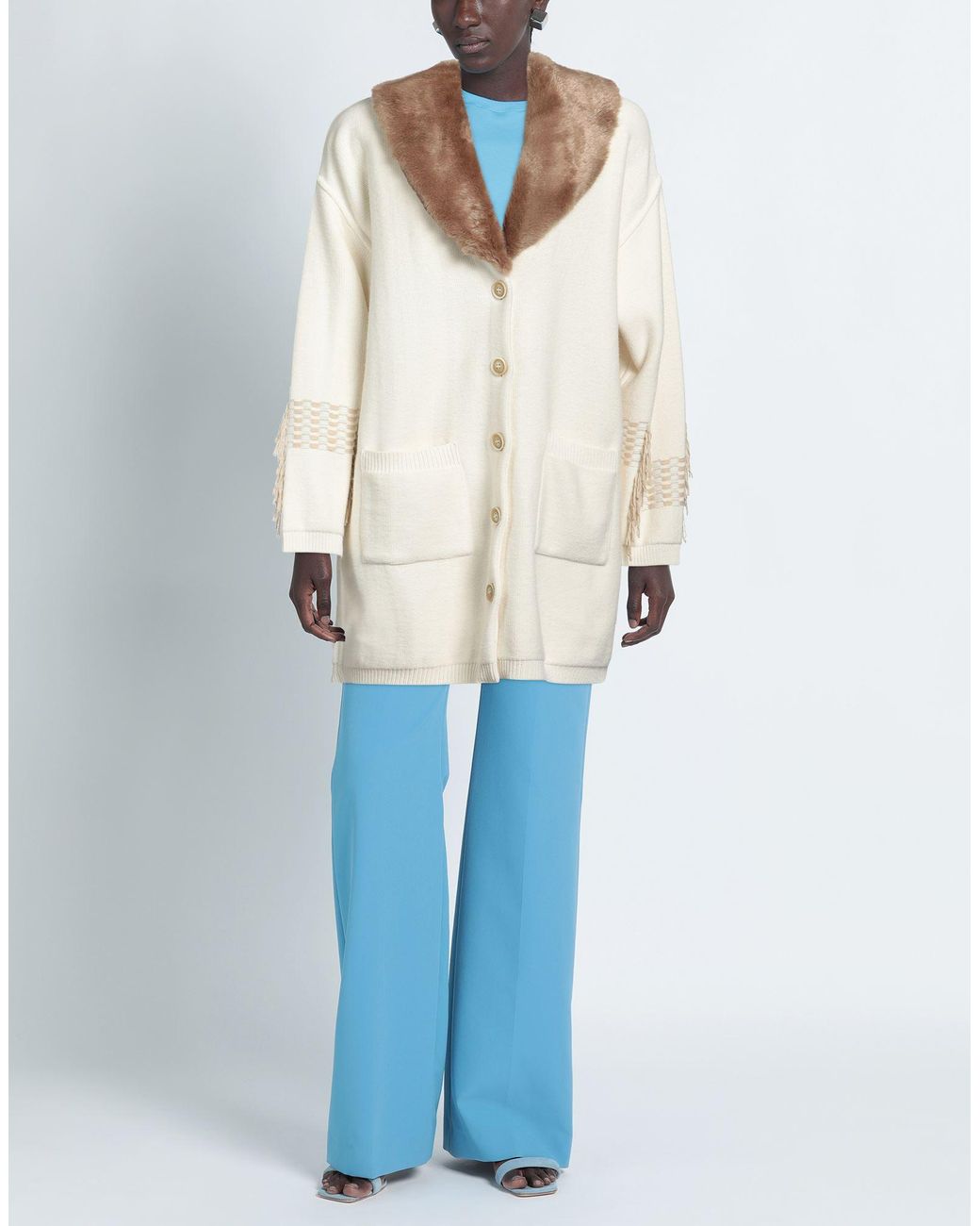 Blugirl Blumarine White Cardigan
