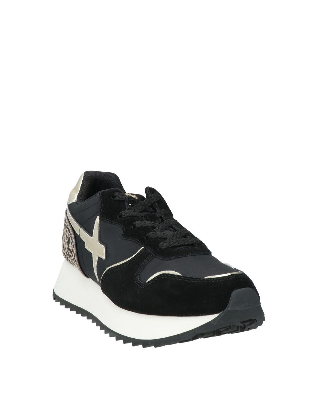 W6yz Black Trainers