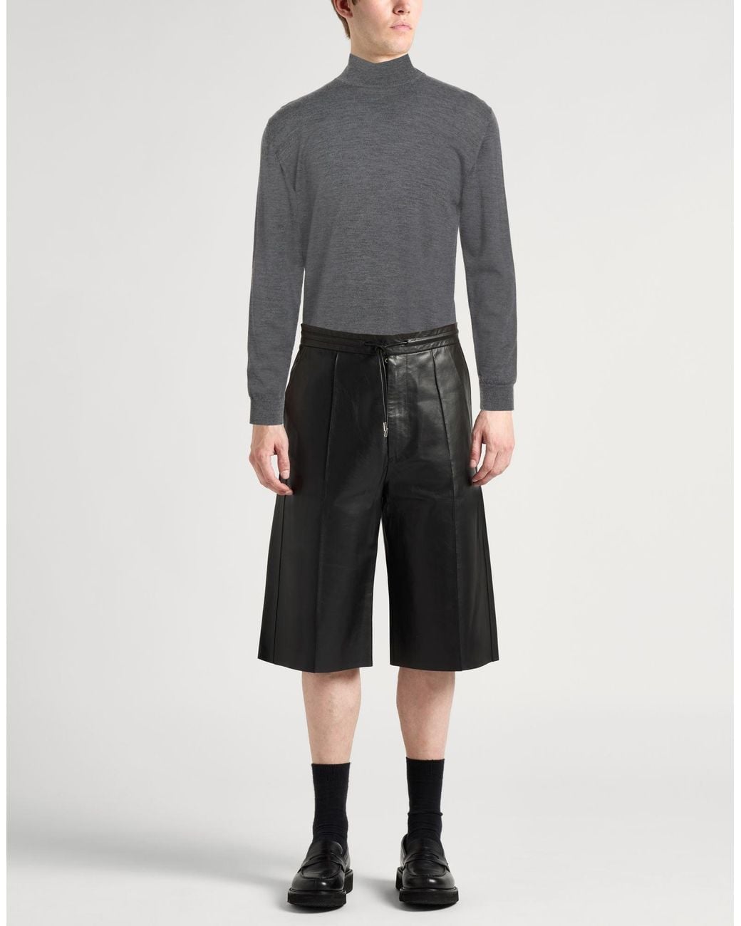 Daniele Fiesoli Gray Turtleneck for men