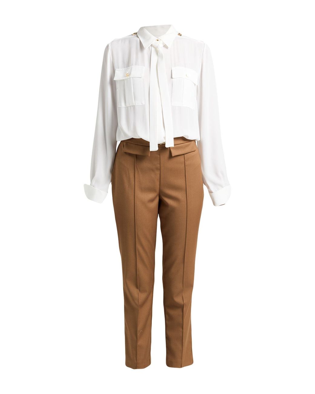 Cristinaeffe White Jumpsuits