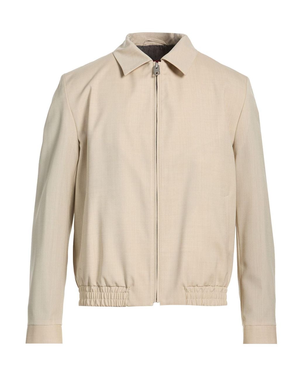 HUGO Natural Marzotto Jacket Virgin Wool, Polyester for men