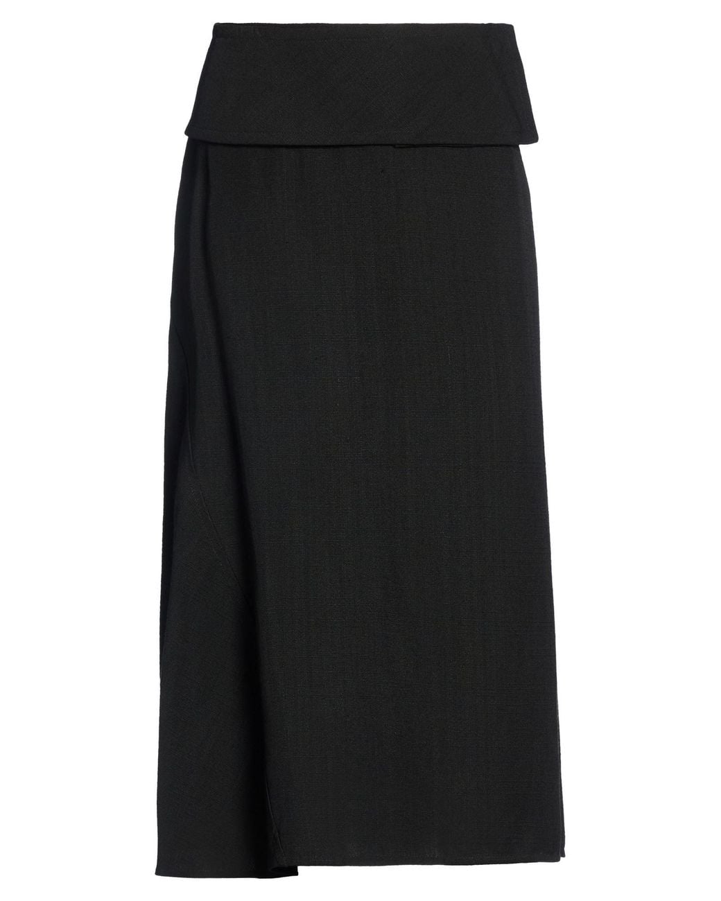 Jil Sander Black Midi Skirts