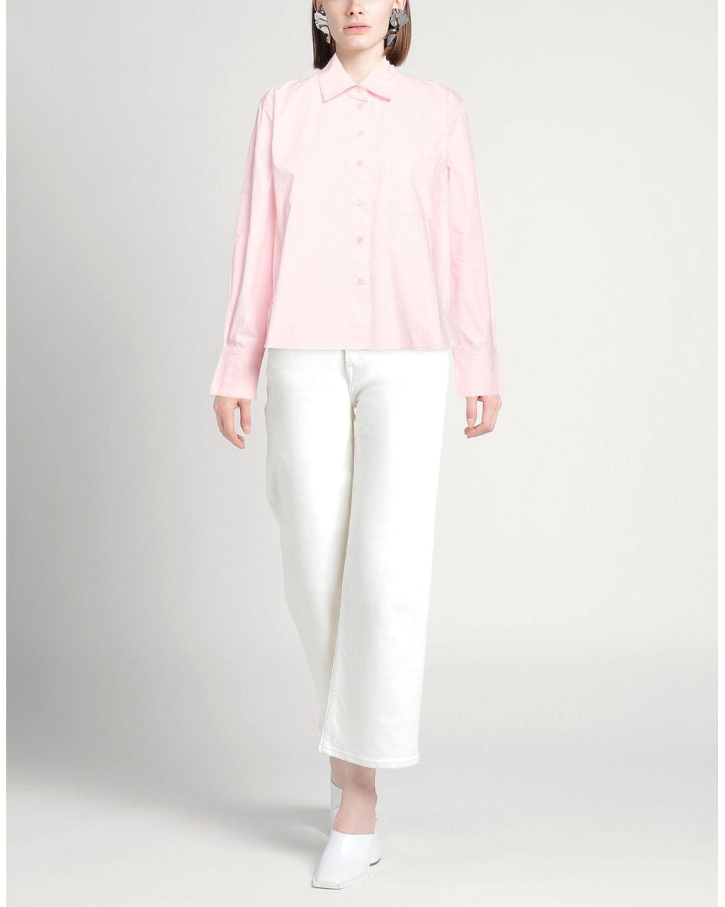 Xirena Pink Light Shirt Cotton