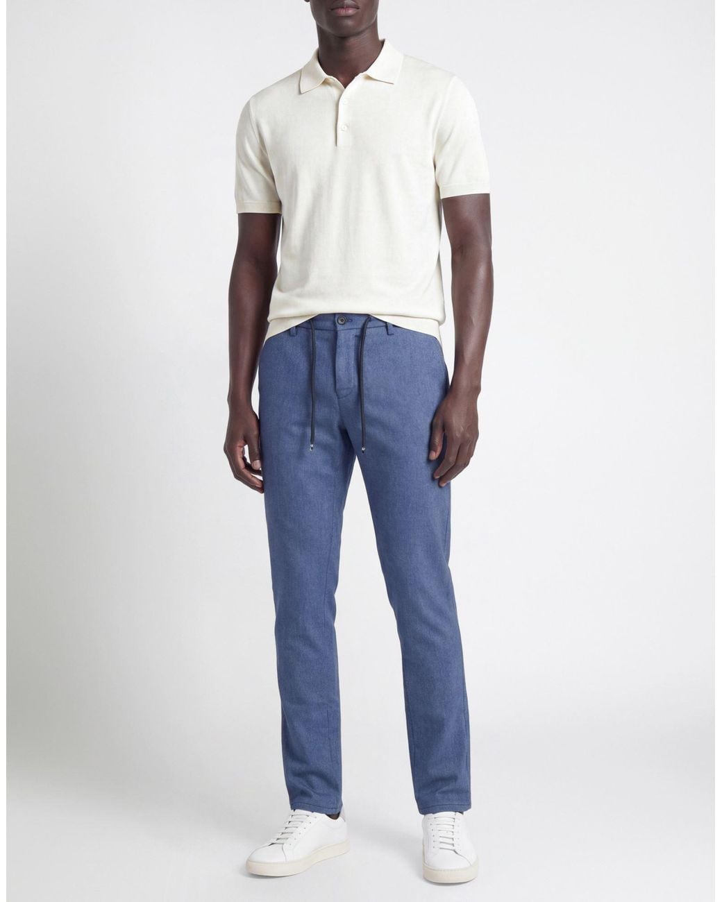 Mason's Blue Trouser for men