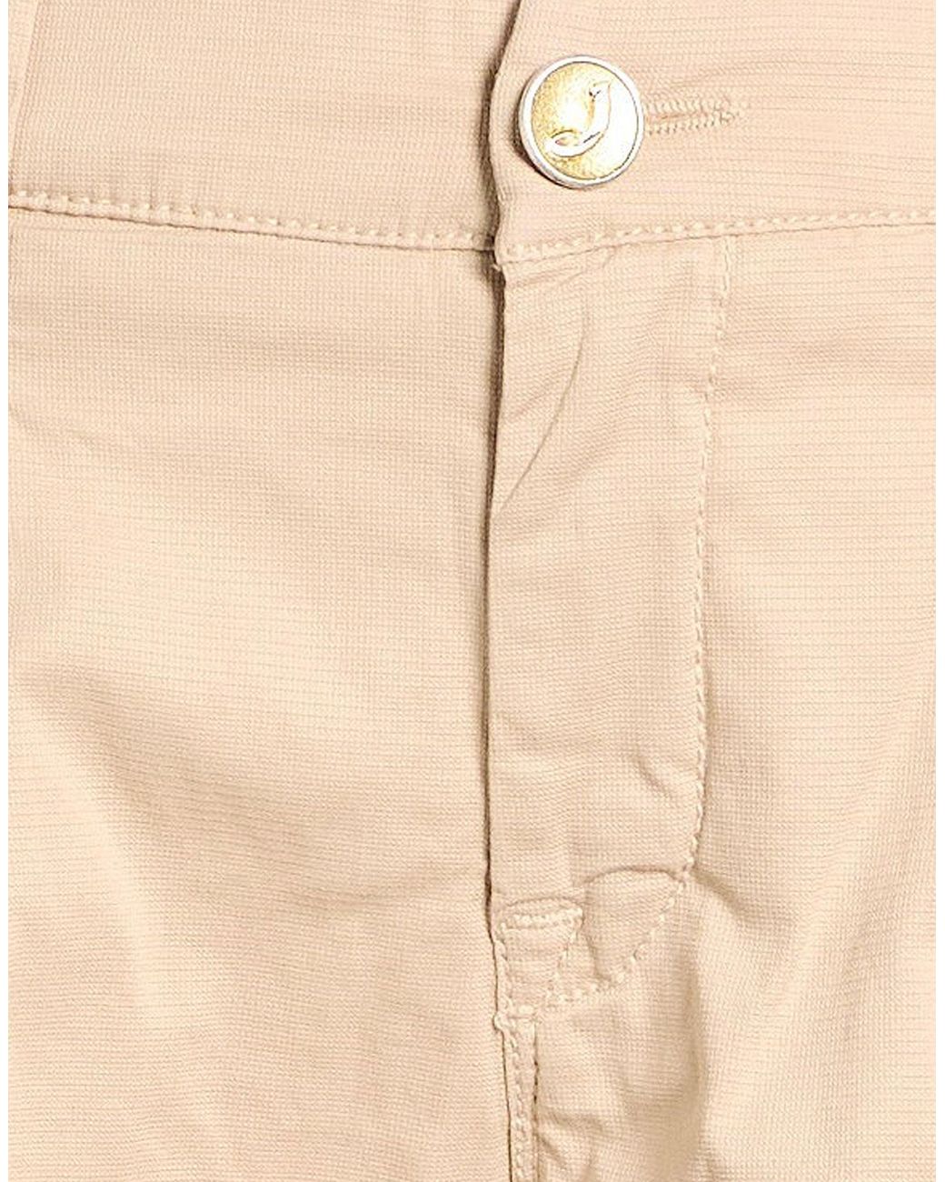 Jacob Cohen Natural Pants Cotton, Elastane