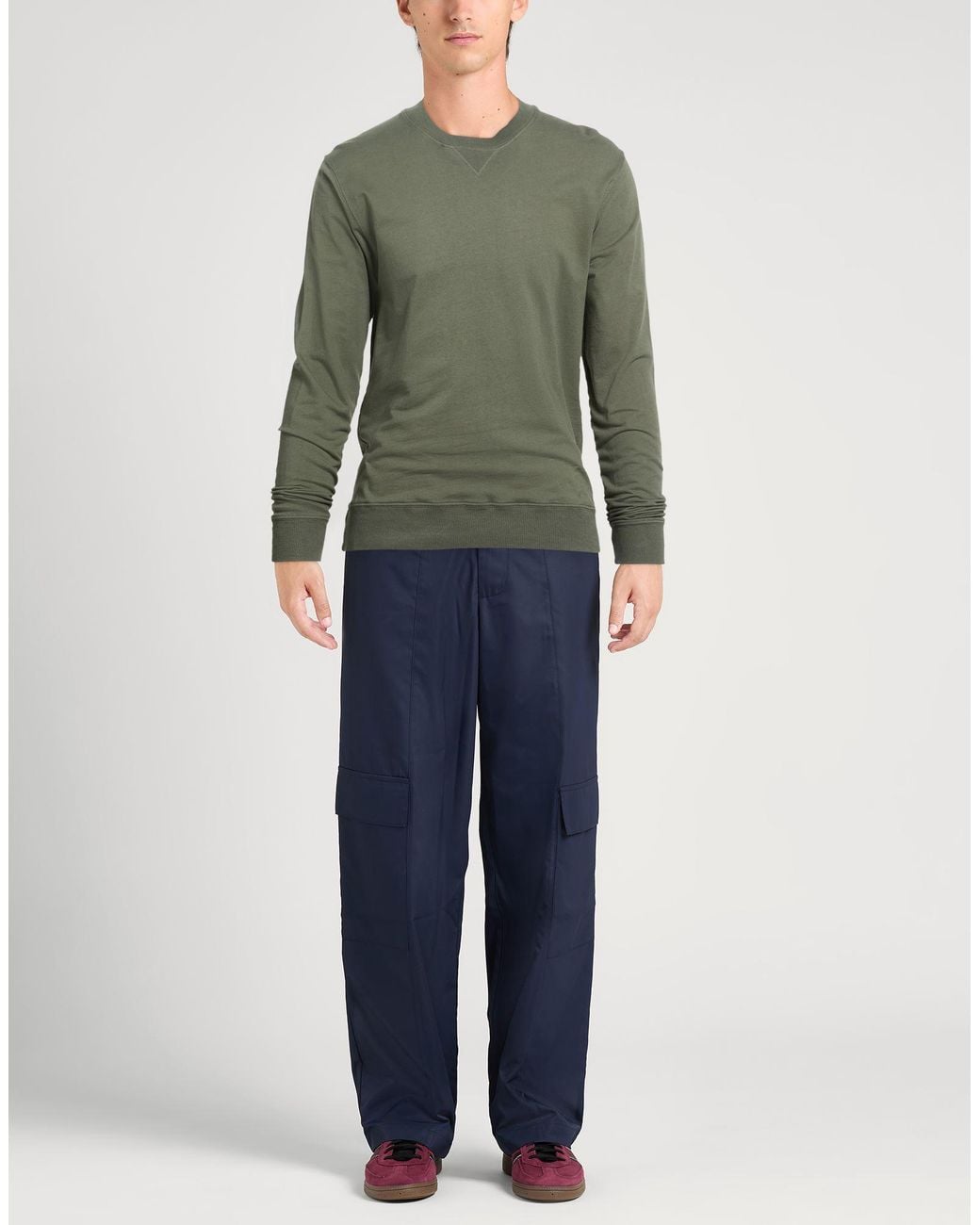 Alpha Studio Green Sweatshirts for men