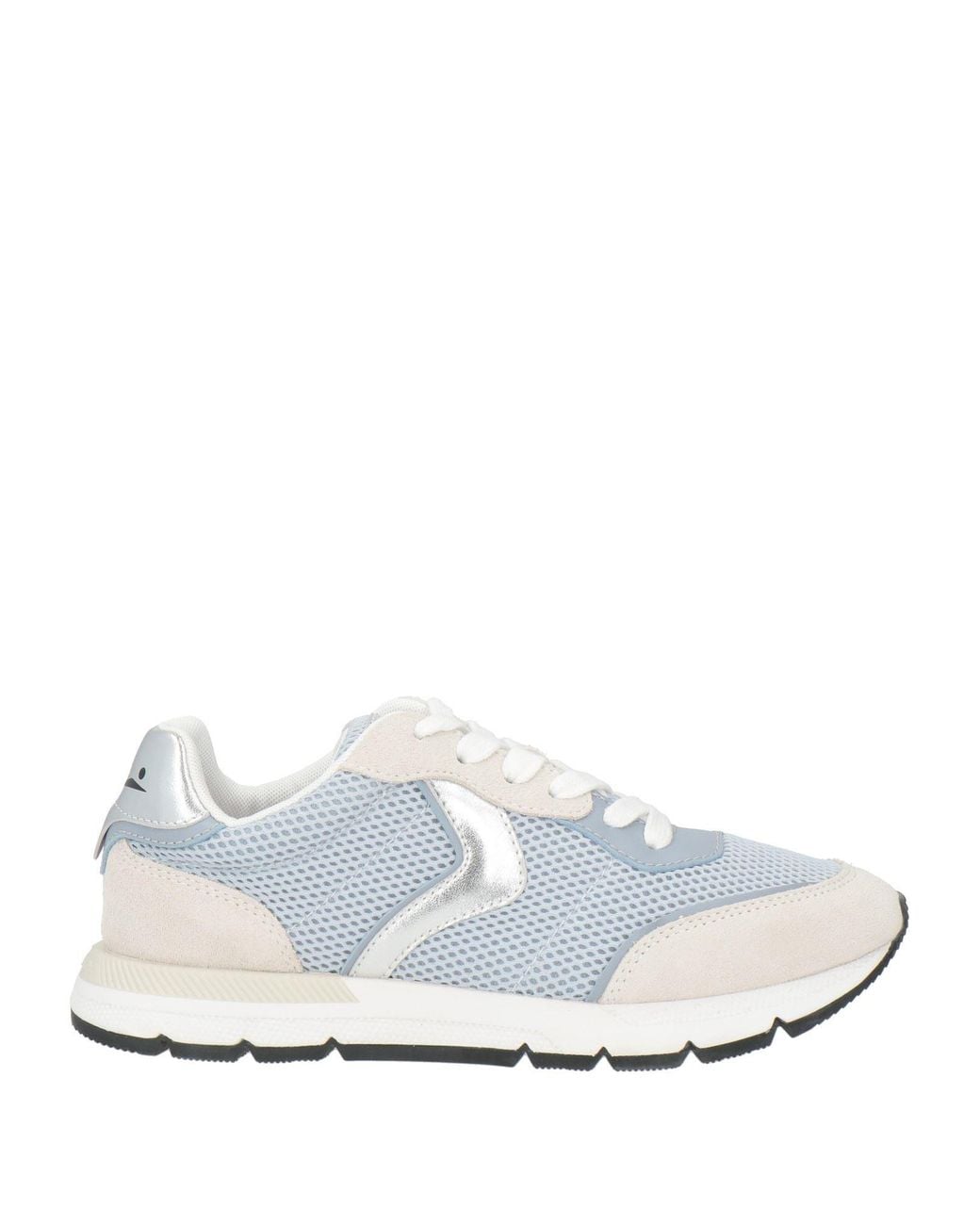 Voile Blanche White Sky Sneakers Leather, Textile Fibers